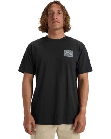 BILLABONG CAMISETA EBYZT00292 DE MANGA CURTA PARA HOMEM NEGRO