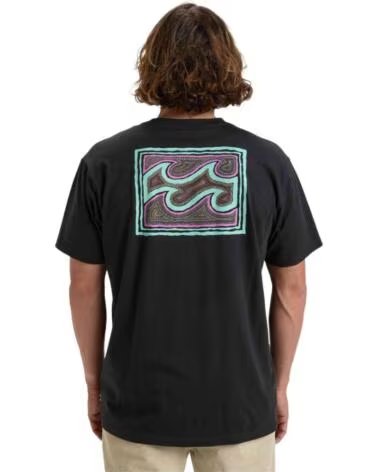 BILLABONG EBYZT00292 SHORT SLEEVE T-SHIRT FOR MEN NEGRO