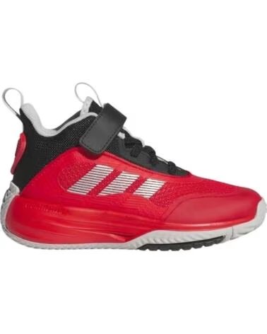 ADIDAS OWNTHEGAME 30 BASKETBALLSCHUHE FÜR KINDER RED SILVER