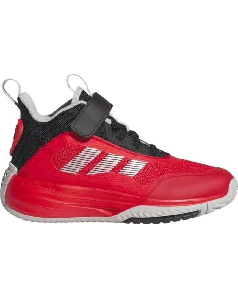 ADIDAS OWNTHEGAME 30 BASKETBALLSCHUHE FÜR KINDER RED SILVER