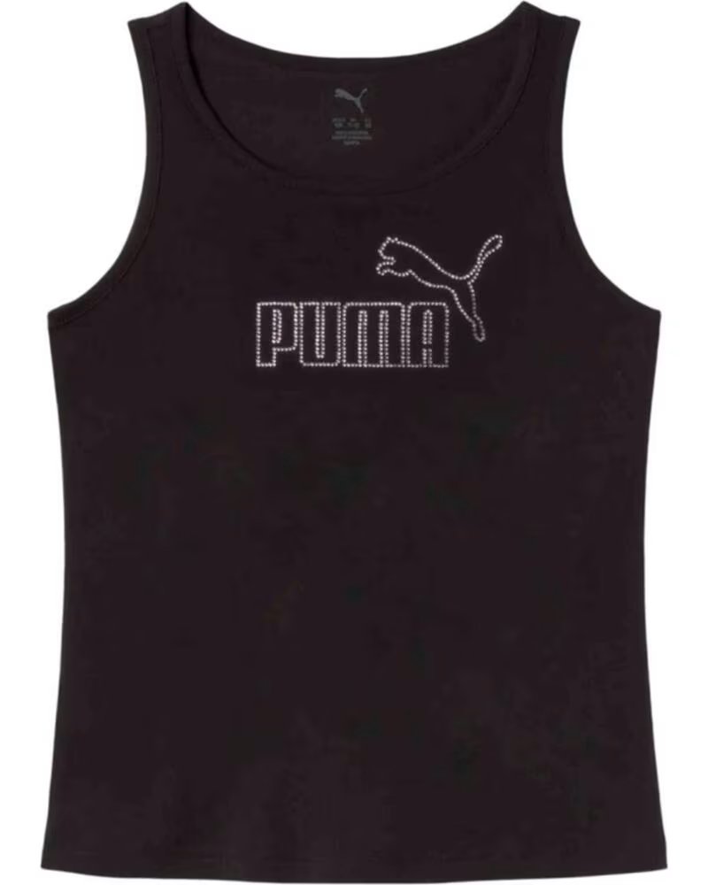 PUMA CAMISETA DE TIRANTES 693911-01 EN NEGRO PARA NINOS UNISEX BLACK