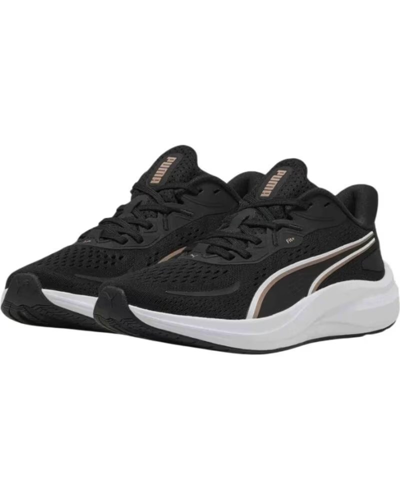 PUMA TÊNIS DE CORRIDA FEMININO SKYROCKET LITE 2 BLACK-GOLD