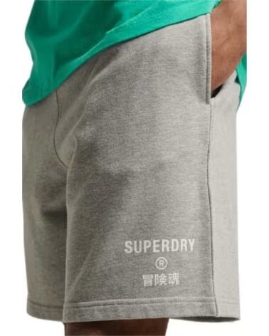 SUPERDRY M7110324B SPORT-SHORTS FÜR HERREN GRAU GRIS