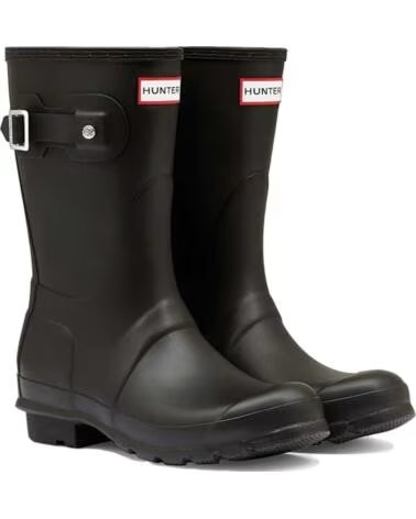 HUNTER ORIGINAL SHORT DAMEN GUMMISTIEFEL VERDE - HGR