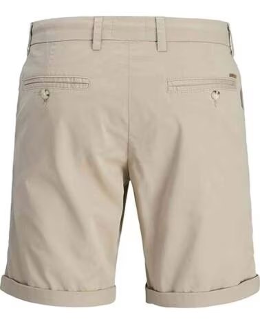 JACK AND JONES PANTALON CORTO JACKJONES JPSTMARCO SUNNY CHINO SHORT EN AZUL PARA HOMBRE AZUL MARINO