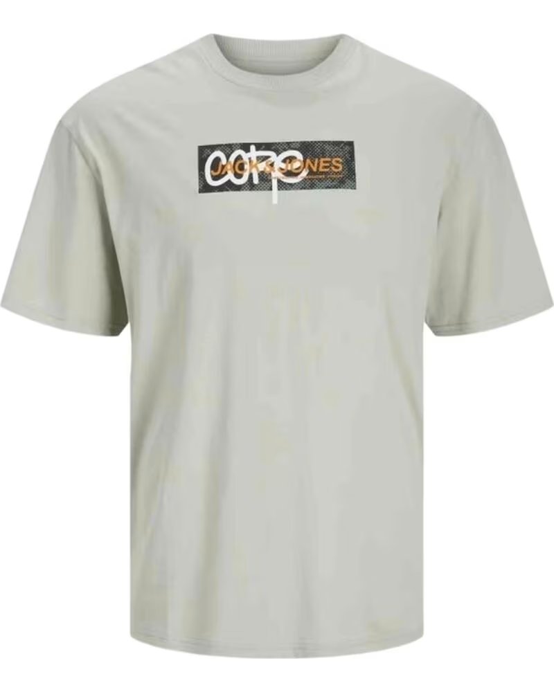 JACK AND JONES T-SHIRT & JCOSUMMER À COL ROND AZUL
