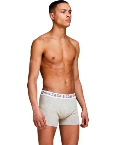 JACK AND JONES BOXER & 12081832 GRIGIO GRIS