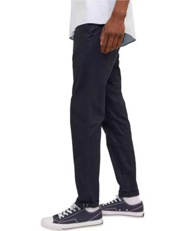 JACK AND JONES PANTALONI LUNGHI DA UOMO & BLU NAVY AZUL MARINO
