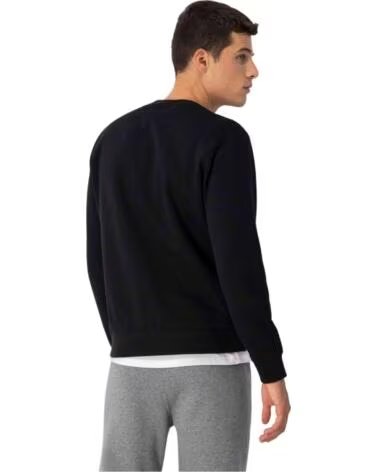 CHAMPION 218283 SWEATSHIRT MIT LOGO FÜR HERREN NEGRO