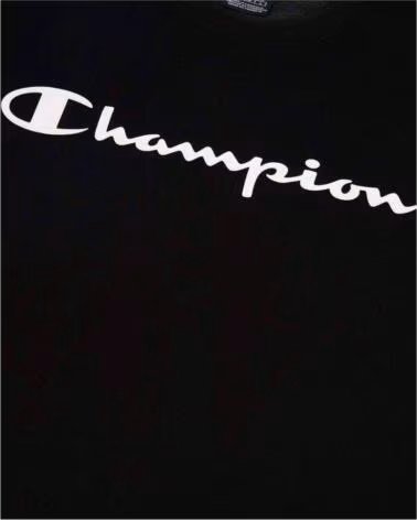 CHAMPION 218283 SWEATSHIRT MIT LOGO FÜR HERREN NEGRO