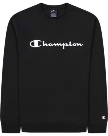 CHAMPION 218283 SWEATSHIRT MIT LOGO FÜR HERREN NEGRO
