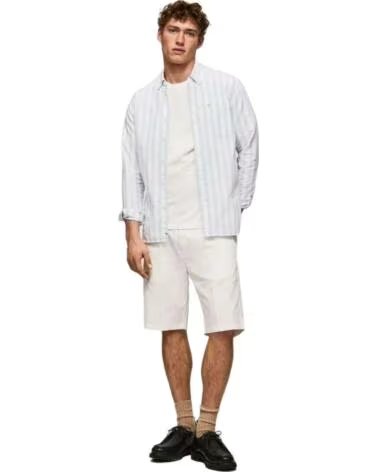 PEPE JEANS LUCIUS HEMD GESTREIFT AZUL