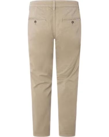 PEPE JEANS PANTALON LONG CHARLY BEIGE POUR HOMME