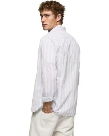 PEPE JEANS LUCIUS HEMD GESTREIFT AZUL
