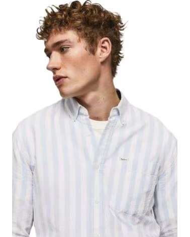 PEPE JEANS LUCIUS HEMD GESTREIFT AZUL