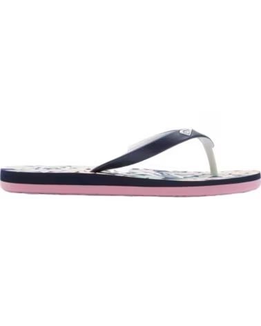 ROXY CHINELOS TAHITI VII COM ESTAMPA FLORAL PARA MENINAS BLANCO