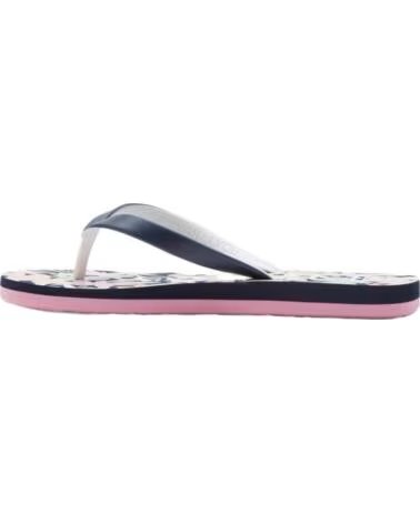ROXY CHINELOS TAHITI VII COM ESTAMPA FLORAL PARA MENINAS BLANCO