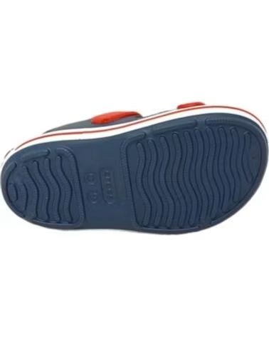 CROCS SANDALIAS 209424-4OT PARA NIÑOS UNISEX NAVY-VARSITY RED