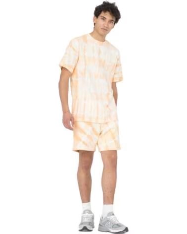 DICKIES T-SHIRT A MANICHE CORTE DK0A4YBQE831 TIE-DYE NARANJA