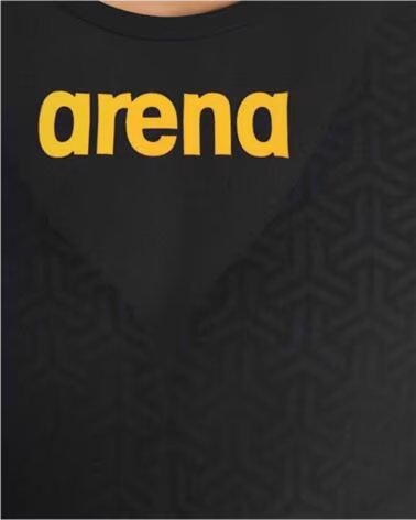 ARENA DAMEN-WETTKAMPF-SCHWIMMANZUG SCHWARZ MULTICOLOR