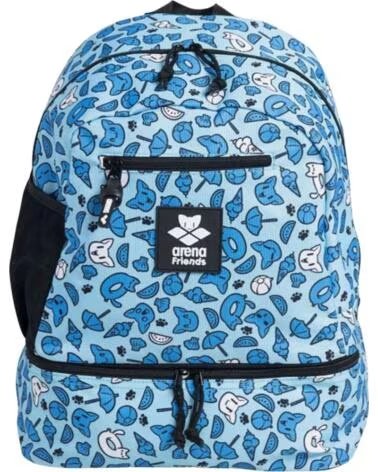 ARENA RUCKSACK 0000004339-100 FRIENDS MUSTER BLAU MULTICOLOR
