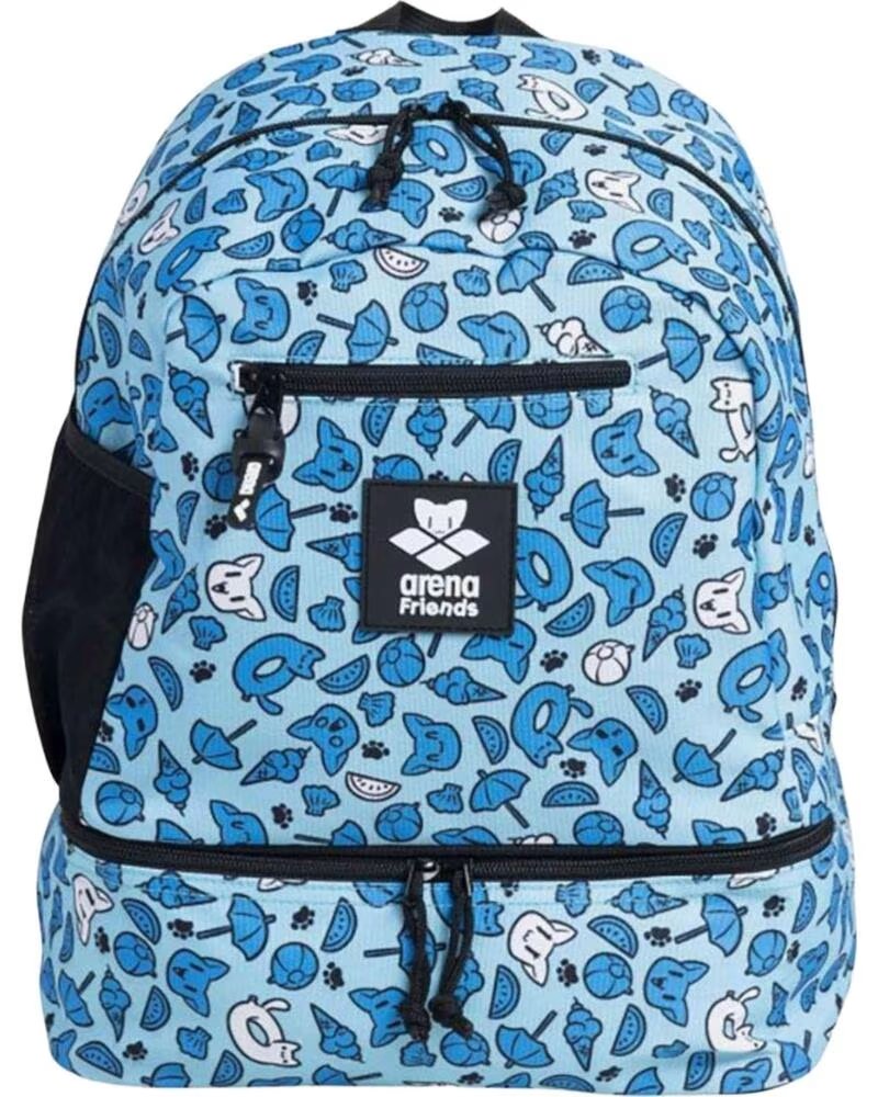 ARENA RUCKSACK 0000004339-100 FRIENDS MUSTER BLAU MULTICOLOR