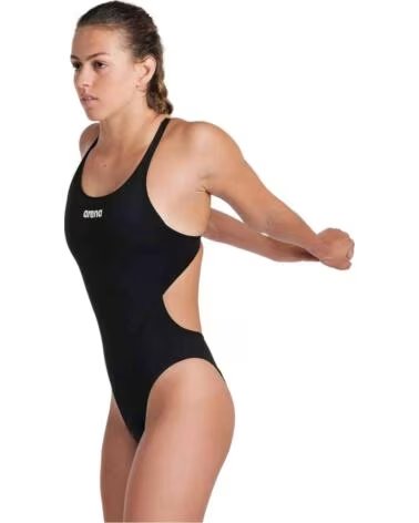 ARENA 0000004763-550 BADEANZUG FÜR DAMEN SCHWARZ MULTICOLOR