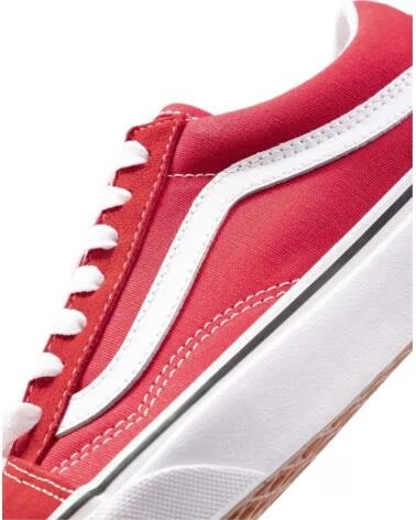 VANS OFF THE WALL OLD SKOOL VN0A4BV5JV61 SNEAKER ROT ROJO