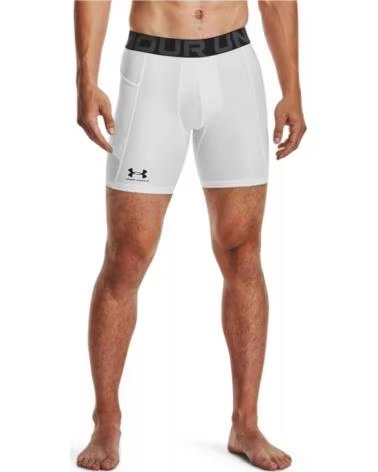 UNDER ARMOUR 1361596-100 BOXER BRIEFS WHITE BLANCO