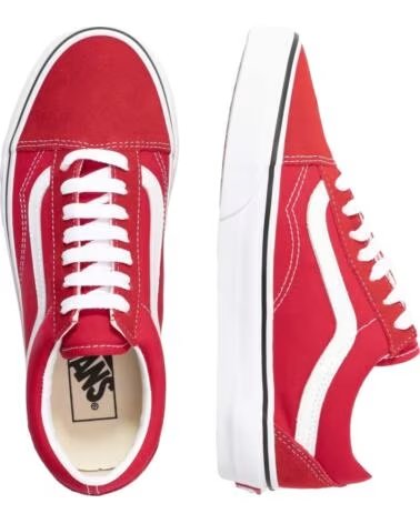 VANS OFF THE WALL OLD SKOOL VN0A4BV5JV61 SNEAKER ROT ROJO