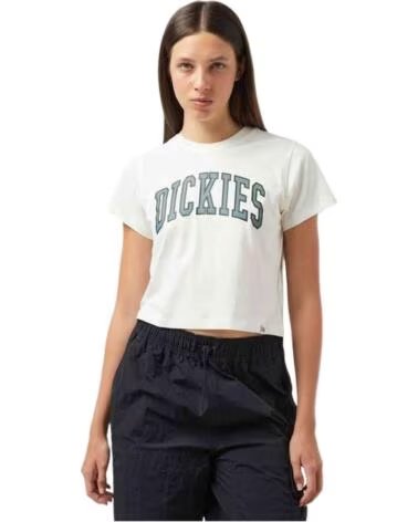 DICKIES T-SHIRT DE MANGA CURTA DK0A4YS8C581 PARA MULHER BLANCO