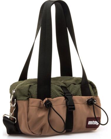 MTNG BOLSO MURREN ESTILO URBANO CON CIERRE DE HEBILLA VERDE