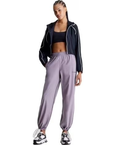 CALVIN KLEIN PANTALONI LUNGHI DONNA 00GWF3P630PCL MORADO