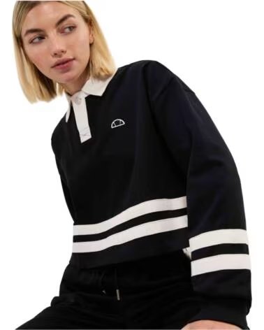 ELLESSE CAMISOLA SGX21025-011 ESTILO RUGBY CURTA PARA MULHER MULTICOLOR