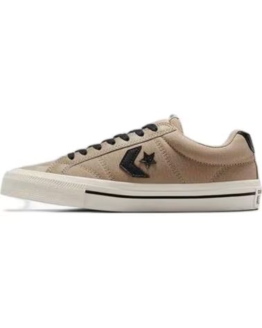 CONVERSE SNEAKER AUS BRAUNEM CANVAS MARRON