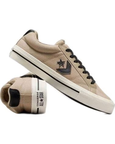 CONVERSE SNEAKER AUS BRAUNEM CANVAS MARRON