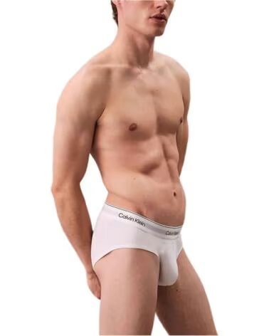 CALVIN KLEIN CALZONCILLO SLIP LV00NB4388100 PARA HOMBRE BLANCO