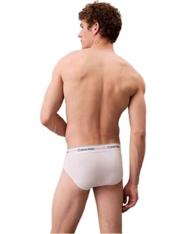 CALVIN KLEIN CALZONCILLO SLIP LV00NB4388100 PARA HOMBRE BLANCO