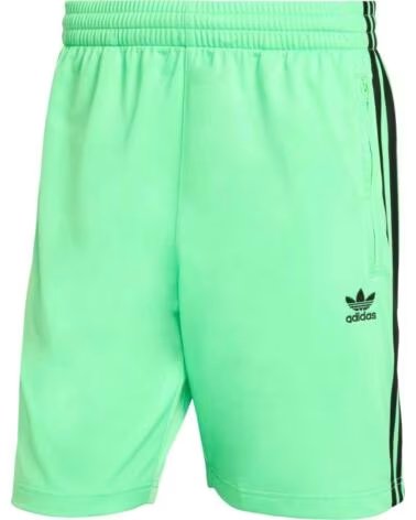 ADIDAS ADICOLOR FIREBIRD SHORTS IN GREEN SCRGRN-BLACK