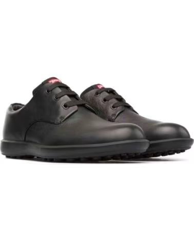 ZAPATOS CAMPER ATOM WORK 18637 DE PIEL NEGRO