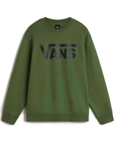 VANS OFF THE WALL THE GREEN SWEATSHIRT MEN VERDE