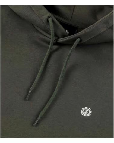 ELEMENT FELPA CON CAPPUCCIO ELYFT00198-CSN0 FOREST NIGHT - SOLID