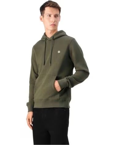 ELEMENT FELPA CON CAPPUCCIO ELYFT00198-CSN0 FOREST NIGHT - SOLID