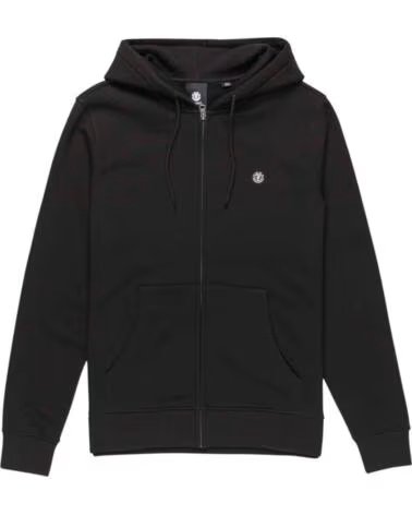 ELEMENT SUDADERA CON CAPUCHA ELYFT00199-FBK EN NEGRO PARA HOMBRE NAN
