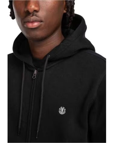 ELEMENT SUDADERA CON CAPUCHA ELYFT00199-FBK EN NEGRO PARA HOMBRE NAN