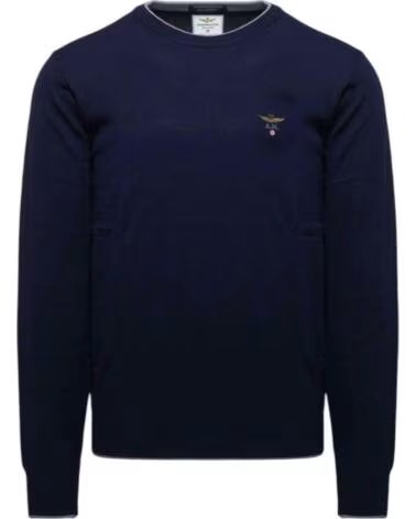 AERONAUTICA MILITARE PULLOVER 252MA1567UL0041508396 MARINEBLAU HERREN AZUL MARINO