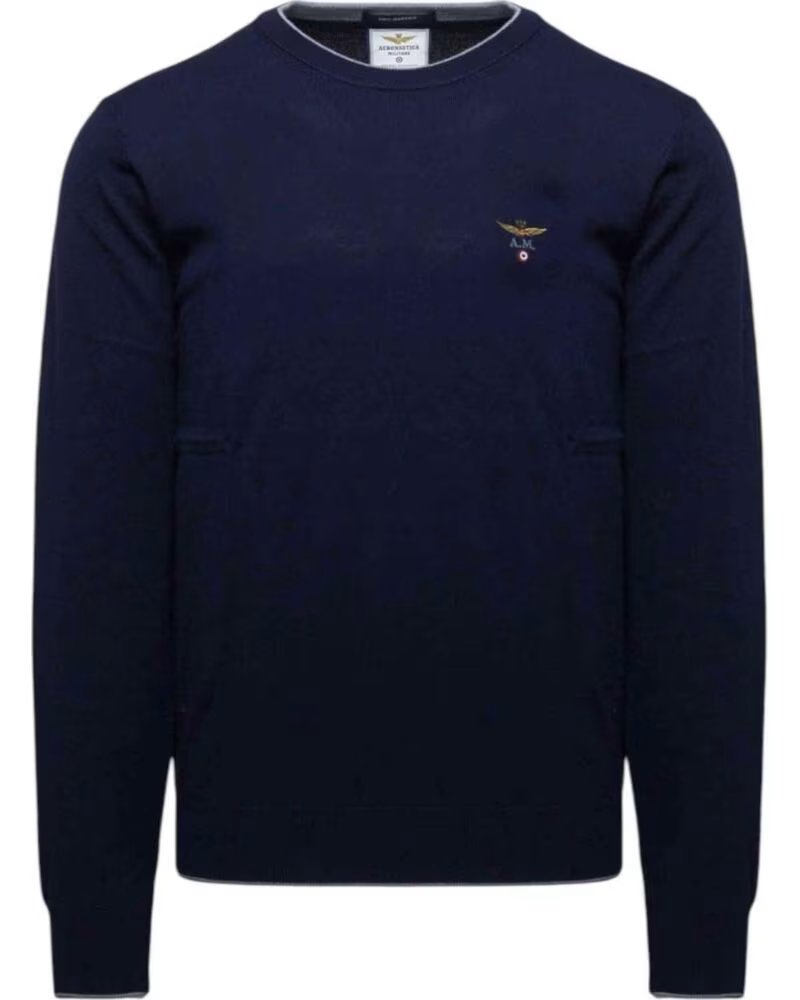 AERONAUTICA MILITARE CAMISOLA 252MA1567UL0041508396 AZUL MARINHO HOMEM MARINO