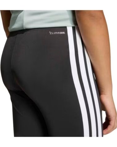 ADIDAS LEGGINGS TRAIN ESSENTIALS 3-STRIPES FLARED PARA CRIANÇAS BLACK-WHITE