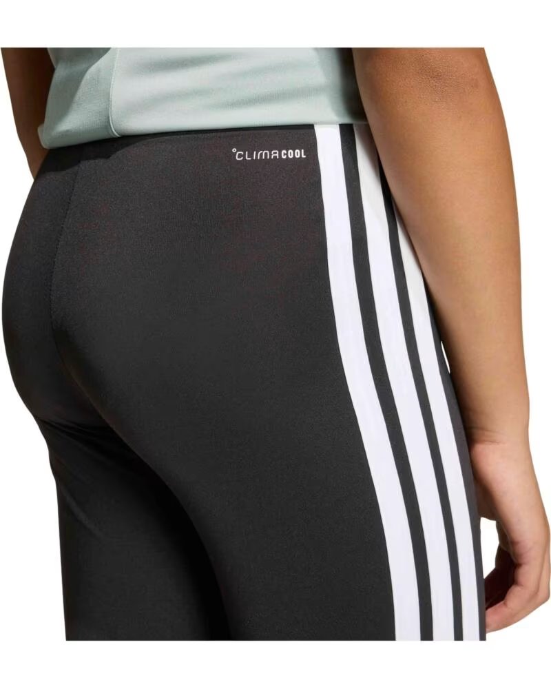 ADIDAS LEGGINGS TRAIN ESSENTIALS 3-STRIPES FLARED PARA CRIANÇAS BLACK-WHITE