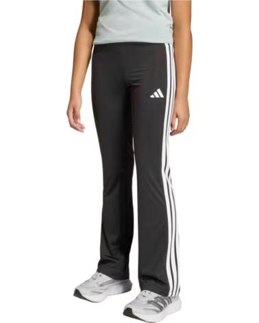 ADIDAS LEGGINGS TRAIN ESSENTIALS 3-STRIPES FLARED PARA CRIANÇAS BLACK-WHITE